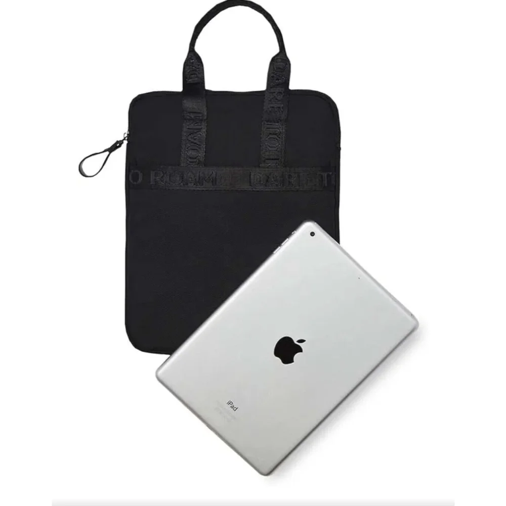 Tech Travel Bag Tablet Pouch Pink Blue Black iPad Tablet Carrying Case - Picture 4 of 8